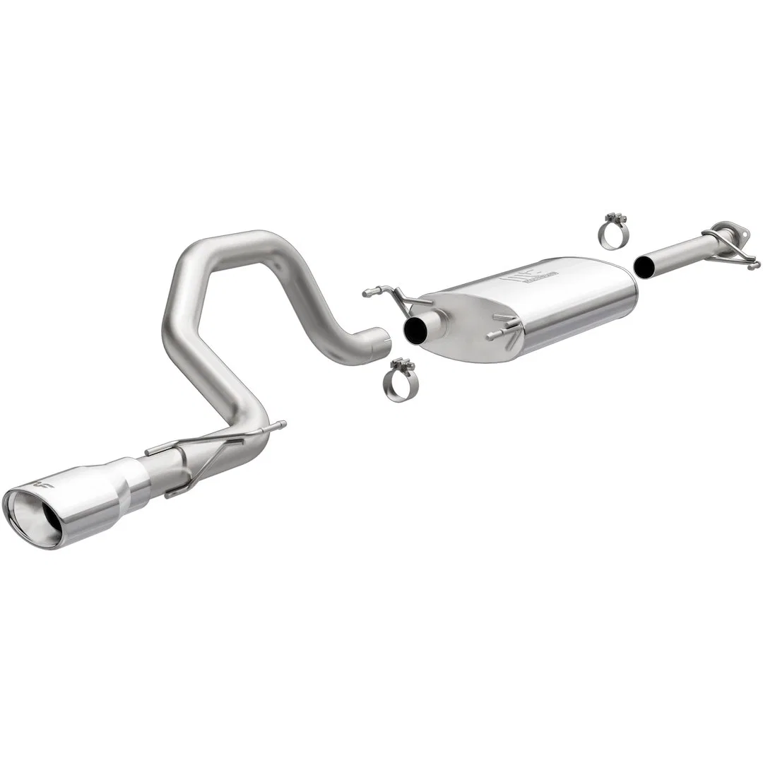 16649 – MAGNAFLOW Exhaust System Kit, Stainless Steel With Muffler 2-1/2 Inch Pipe Diameter Single Exhaust With Singl...